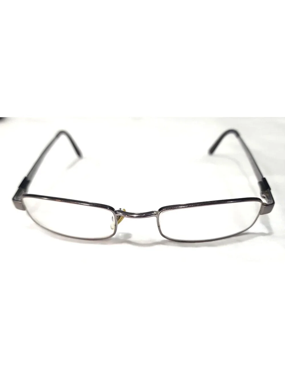 Ray Ban RB6076 2553 Broken Nose Parts Gunmetal Rectangle Eyeglasses 49-19 135